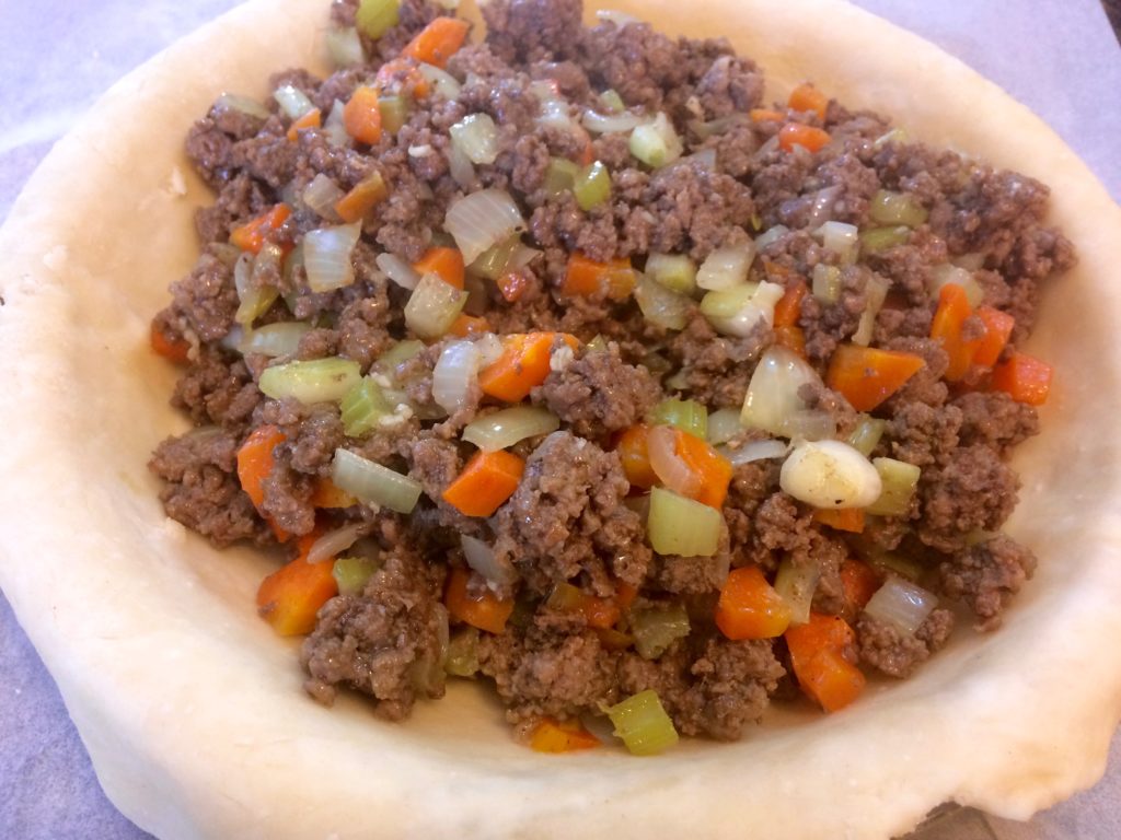 Ground Beef Pastry Pie - Bonita's Kitchen