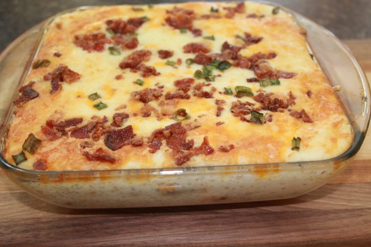 Double Baked Potato Casserole - Bonita's Kitchen