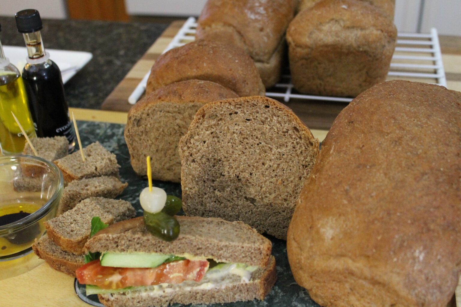 Dark Rye Bread Bonita S Kitchen