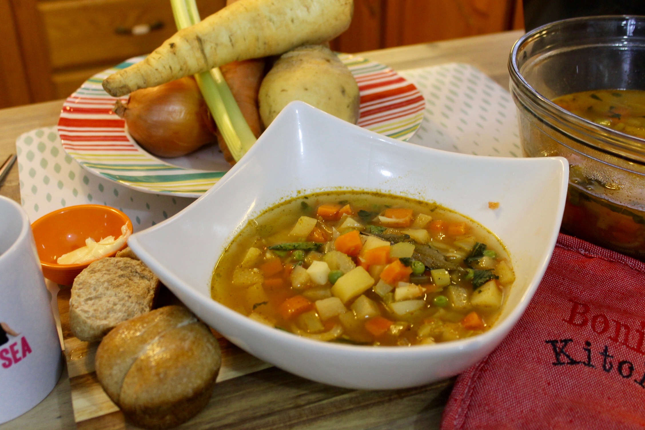 How Much Calories In A Bowl Of Vegetable Soup