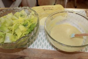 Caesar Dressing and Salad