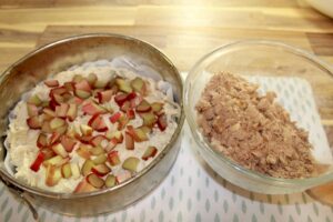 Rhubarb Cinnamon Cake