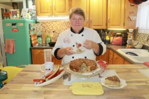 Rhubarb Cinnamon Cake