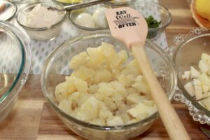 Chunky Potato & Bacon Salad.