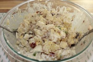 Chunky Potato & Bacon Salad.