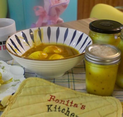 Sweet Mustard Pickled Eggs