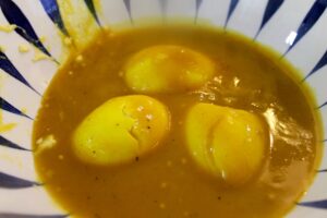 Sweet Mustard Pickled Eggs