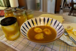 Sweet Mustard Pickled Eggs