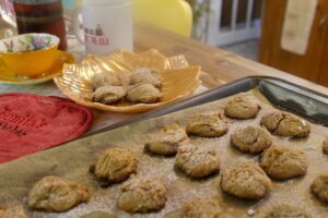 Spiced Peanut Butter Cookies - Gluten Free