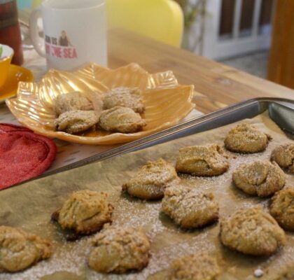 Spiced Peanut Butter Cookies - Gluten Free