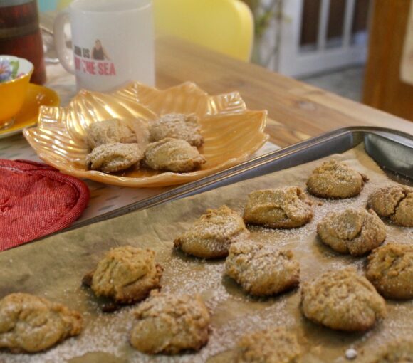 Spiced Peanut Butter Cookies - Gluten Free