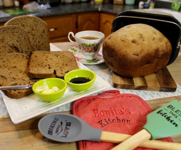 Sweet Molasses Raisin Bread - Bread Maker Style