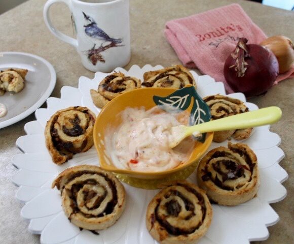 PINWHEEL ONION ROLLS
